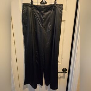 Forever 21 Black Satin Pants